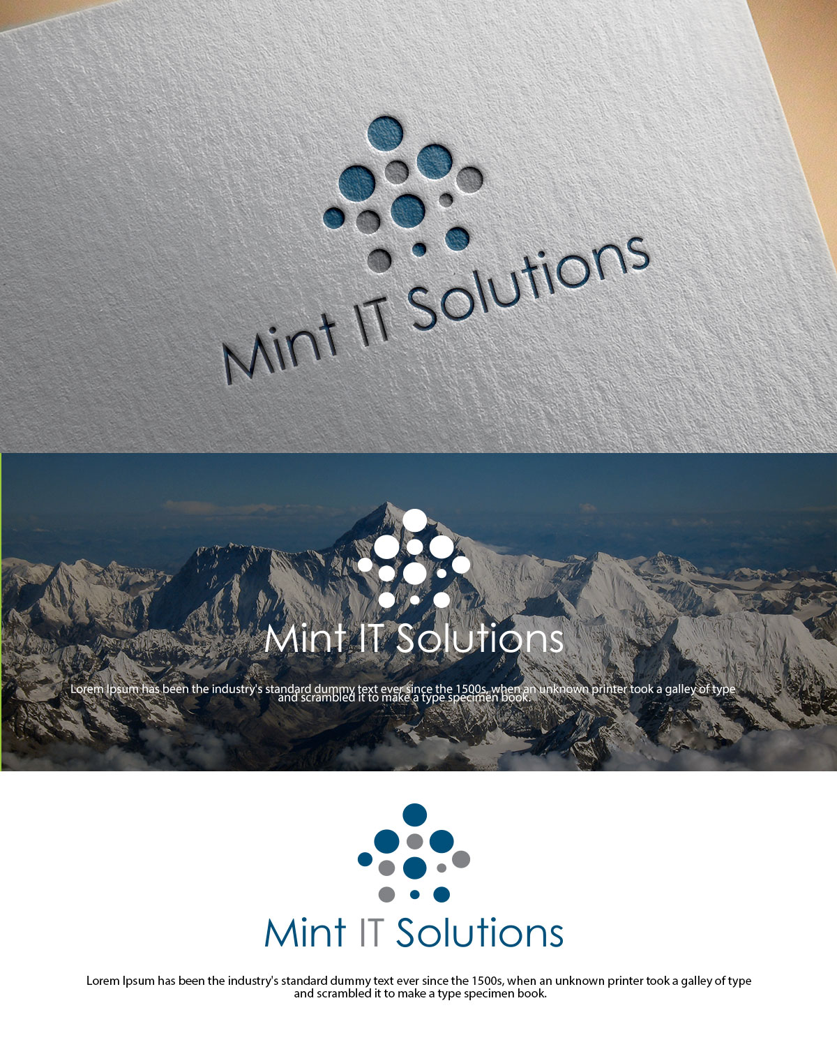 Logo Design by Art creation 2 for Mint IT Solutions Limited | Design #16989313