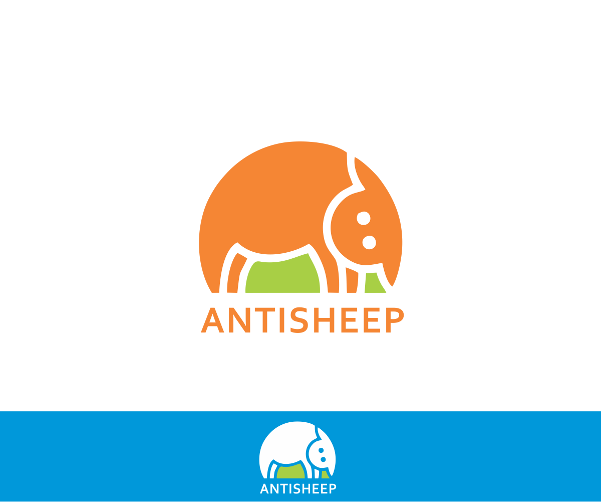 Logo Design by ARIEAL for ANTISHEEP | Design #2775489