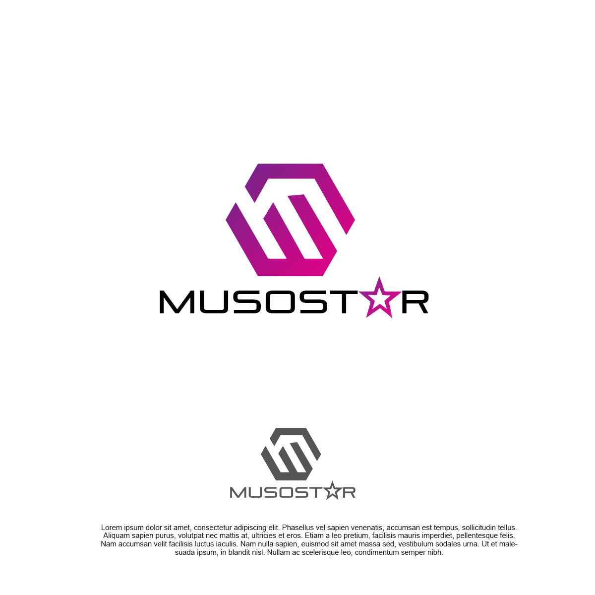 Logo Design by pixelgrapix for MUSOSTAR | Design #17019171