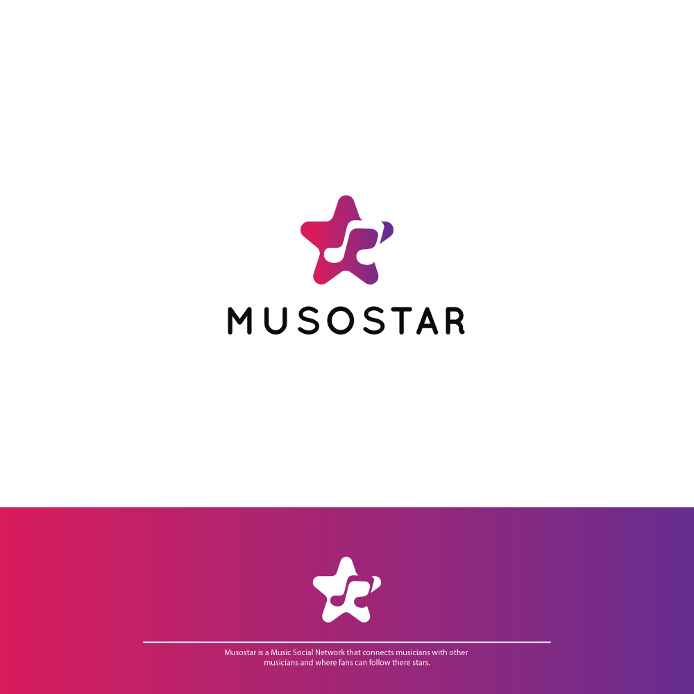 Diseño de Logo por ecorokerz para MUSOSTAR | Diseño #16970919
