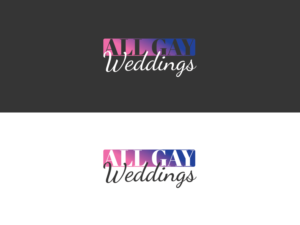 All Gay Weddings | Logo Design by Matea