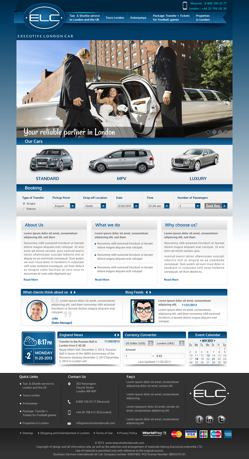 Web Design by Sbss for Business Services International UK Ltd | Design #2697909