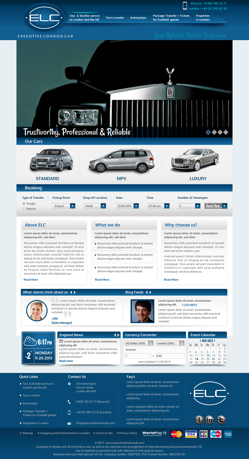 Web Design by Sbss for Business Services International UK Ltd | Design #2698864