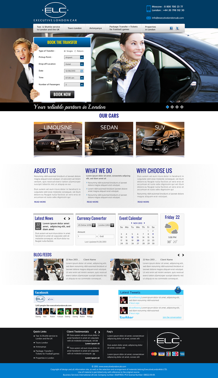 Web Design by Sbss for Business Services International UK Ltd | Design #2702936