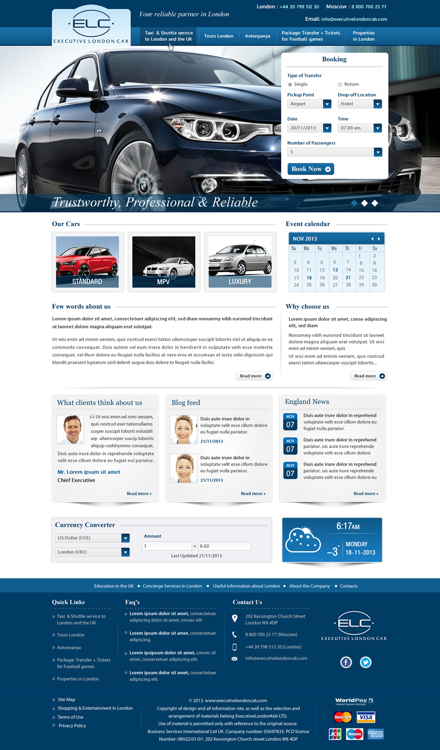 Web Design by Sbss for Business Services International UK Ltd | Design #2704313