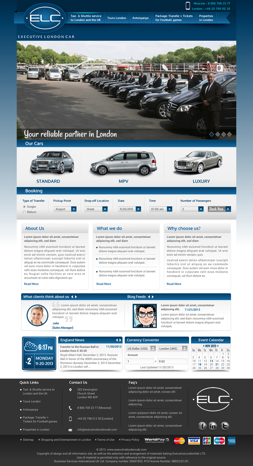 Diseño Web por Sbss para Business Services International UK Ltd | Diseño #2712304
