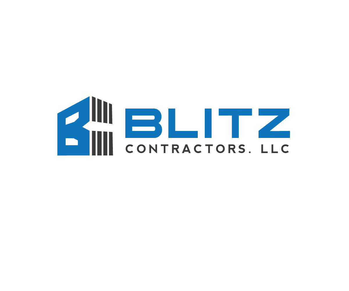 Logo Design by renderman for Blitz Contractors, LLC | Design #16976353