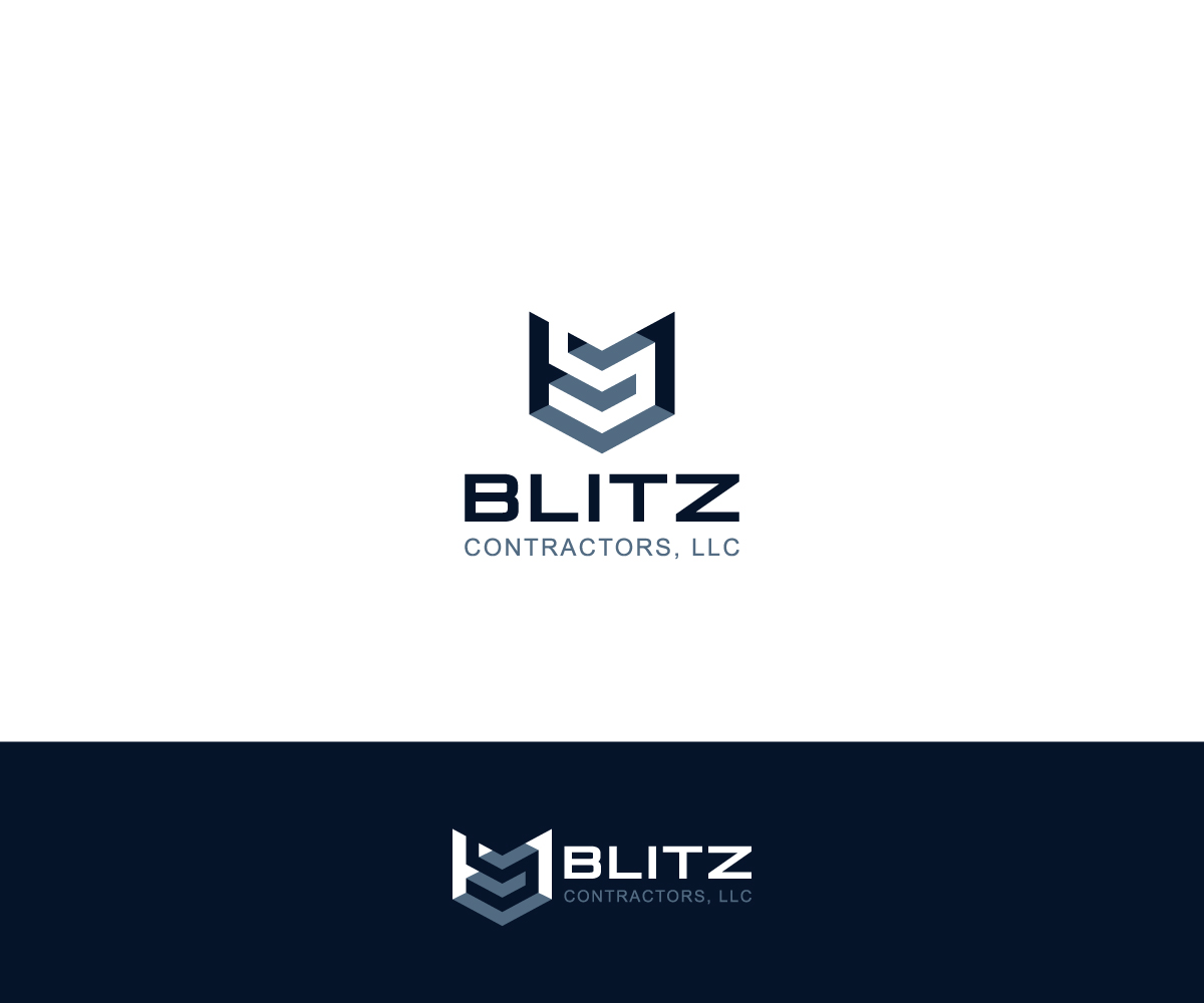 Diseño de Logo por arcoalex para Blitz Contractors, LLC | Diseño #16979226