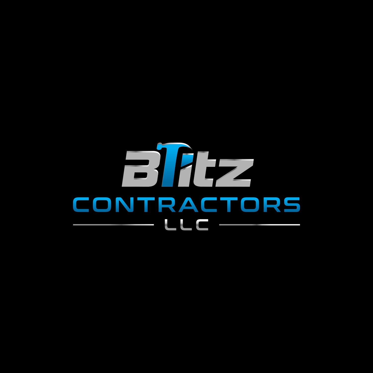 Diseño de Logo por Well Being para Blitz Contractors, LLC | Diseño: #16981909