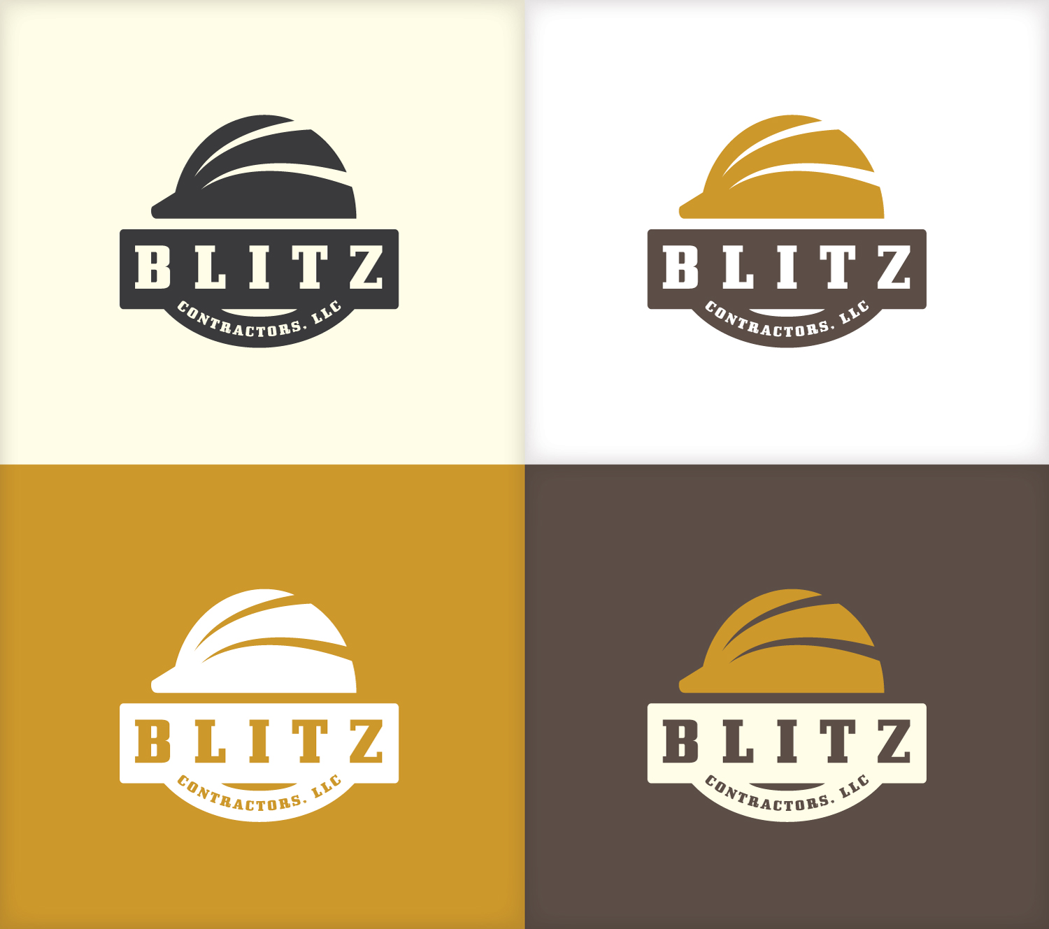 Diseño de Logo por anonrotide para Blitz Contractors, LLC | Diseño #16984733