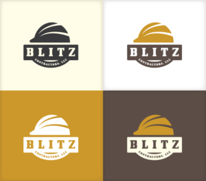 Diseño de Logo por anonrotide para Blitz Contractors, LLC | Diseño: #16984733
