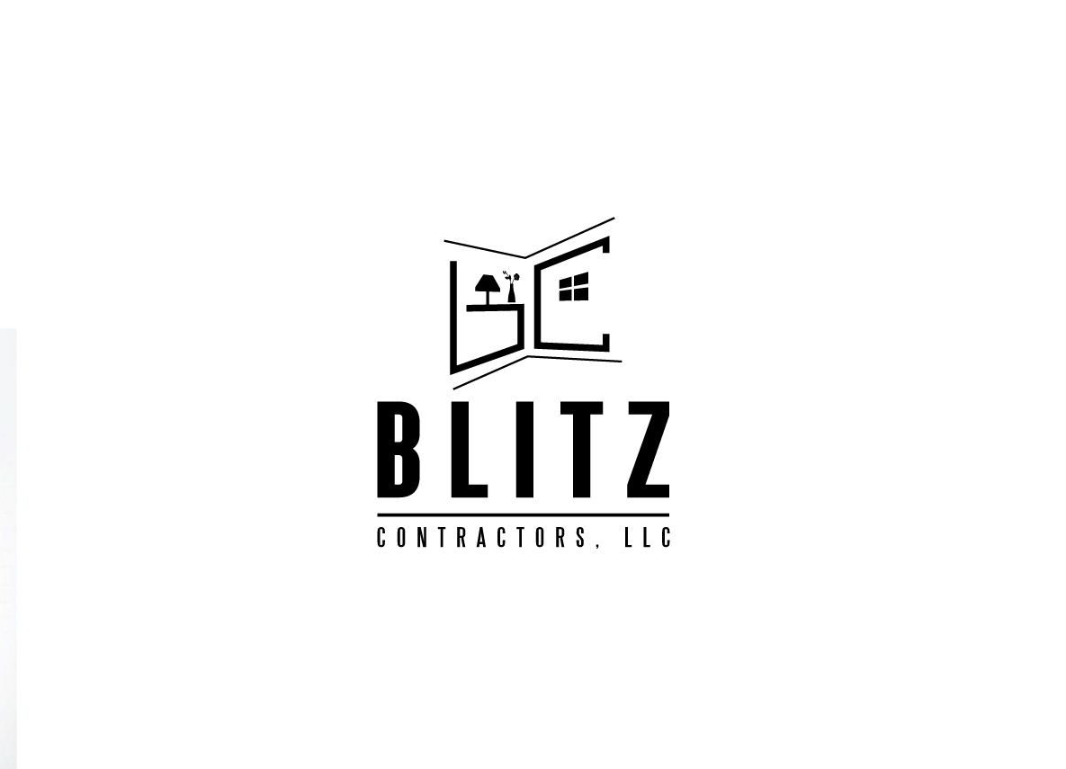Logo Design by creative.bugs for Blitz Contractors, LLC | Design #16978378