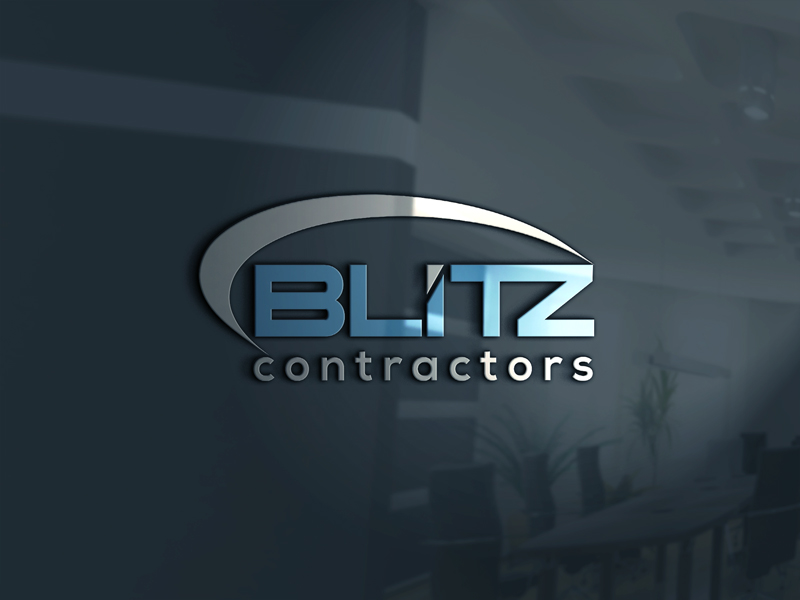 Diseño de Logo por Oaxaqueña para Blitz Contractors, LLC | Diseño #16977900