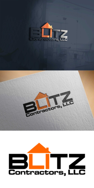 Diseño de Logo por Lunar pixel para Blitz Contractors, LLC | Diseño: #16984147