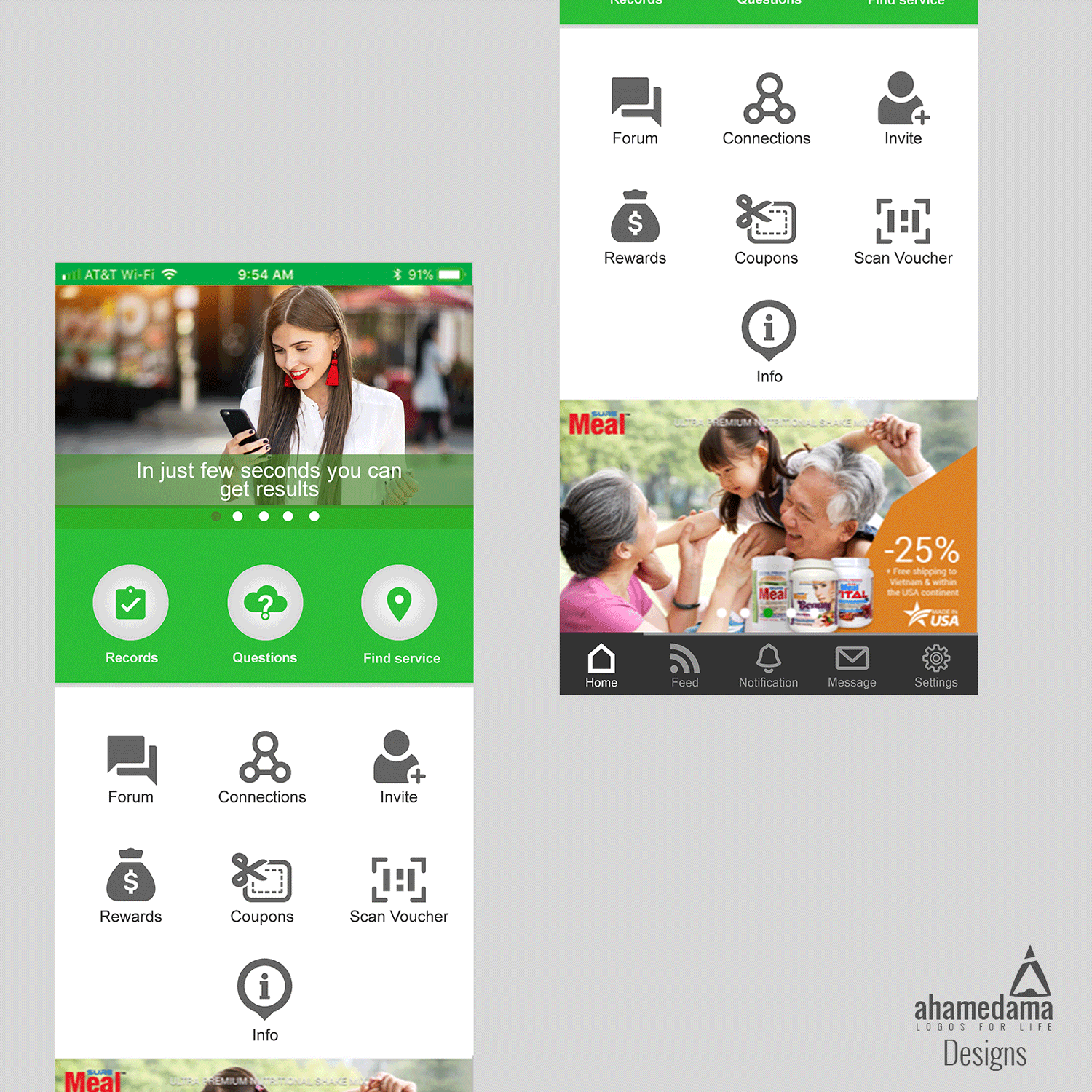 App-Design von ahamedama Inc für dieses Projekt | Design #17014718