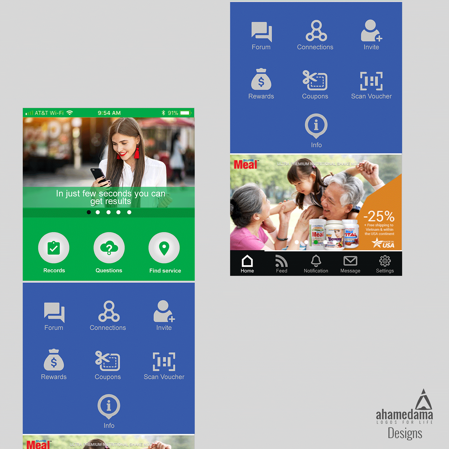 App-Design von ahamedama Inc für dieses Projekt | Design #17014719