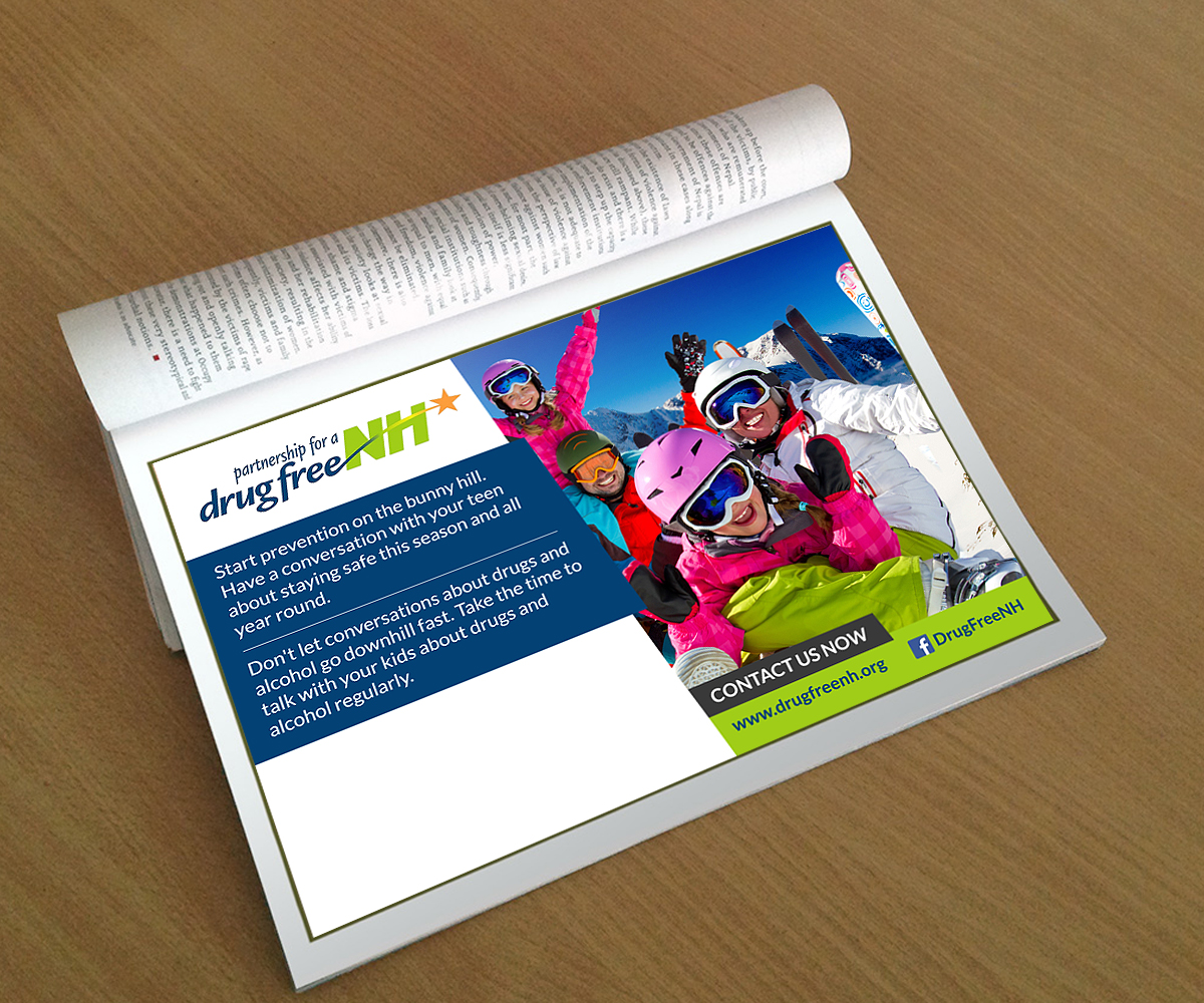 Advertisement Design by Designers Hub for Partnership for a Drug-Free NH | Design #16997016