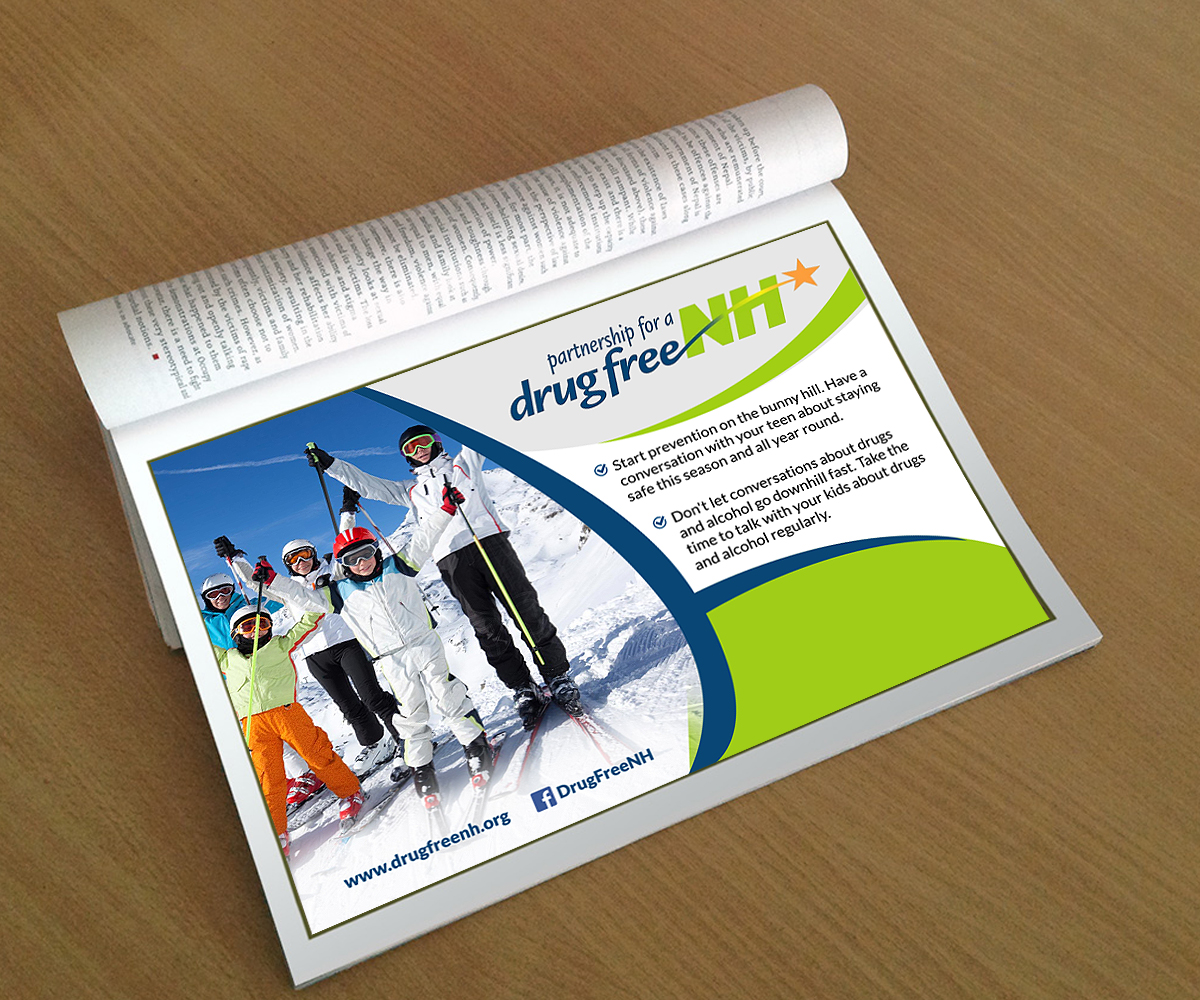 Advertisement Design by Designers Hub for Partnership for a Drug-Free NH | Design #16997604