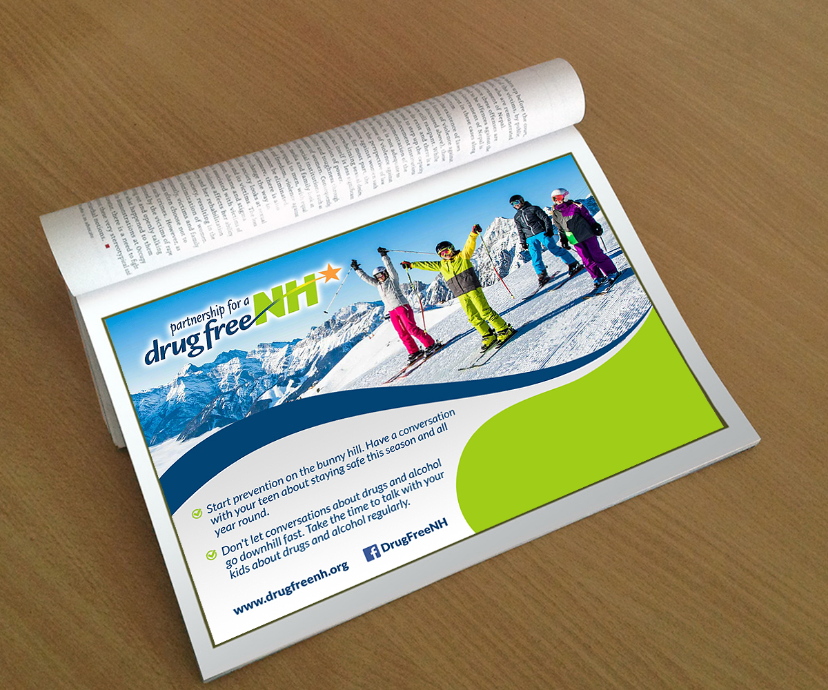 Advertisement Design by Designers Hub for Partnership for a Drug-Free NH | Design #16997937