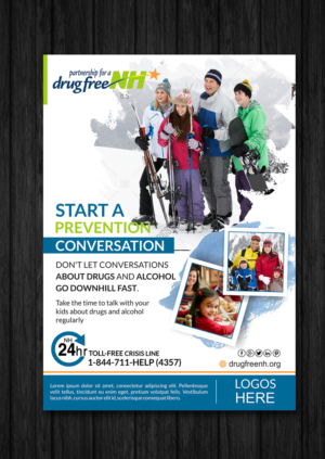 Advertisement Design by ecorokerz for Partnership for a Drug-Free NH | Design #16980018