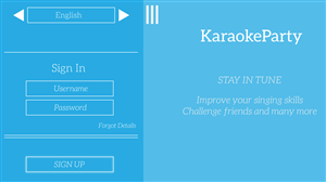 Web Design by betablocker for Karaokeparty Online Gaming AB | Design: #2865737