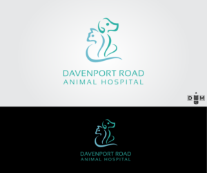 Logo Design by dmatas for Davenport Road Animal Hospital | Design: #17072138