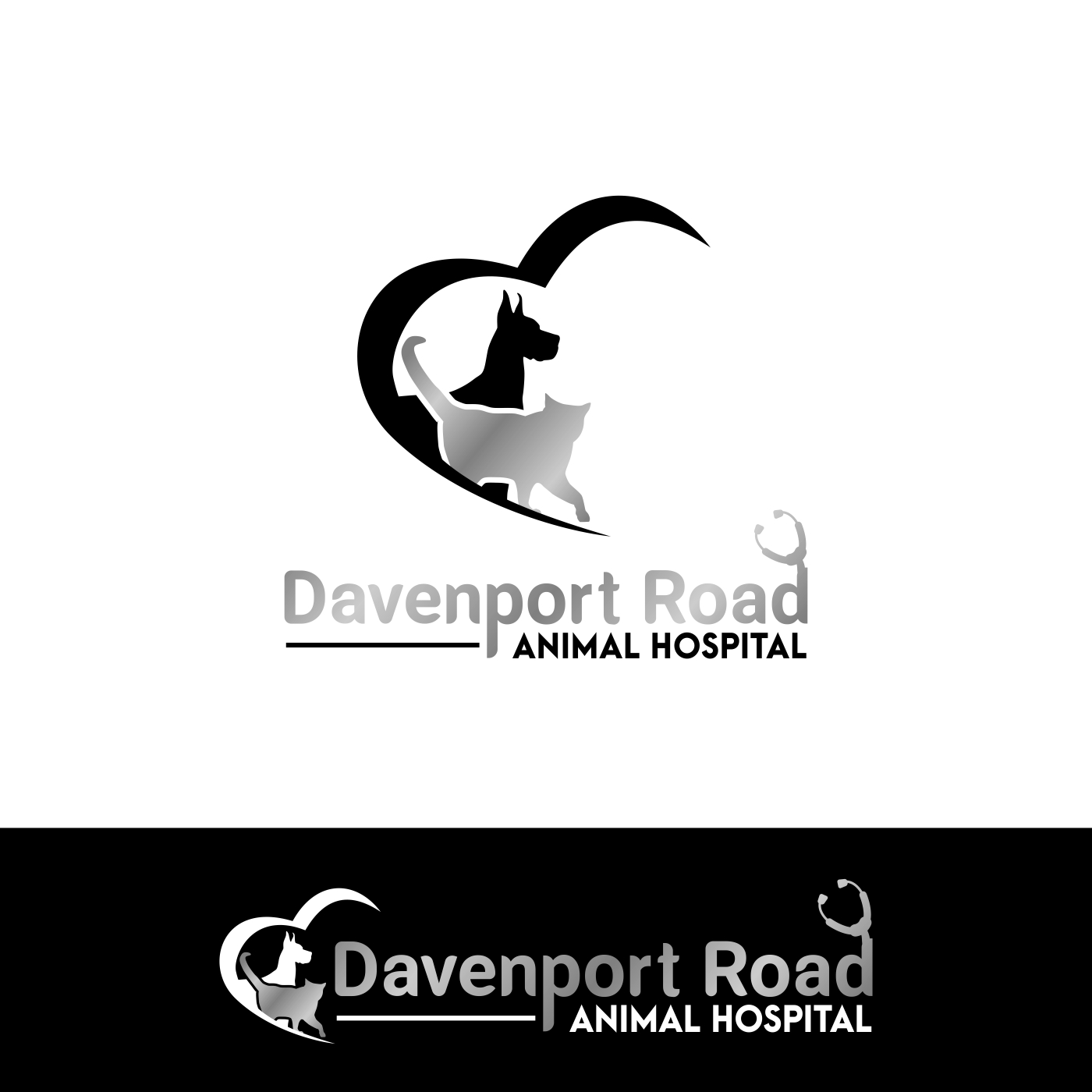 Logo Design by Mailla for Davenport Road Animal Hospital | Design #17114996