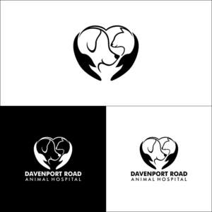 Logo Design by Joenet Jayawarna for Davenport Road Animal Hospital | Design: #17072787