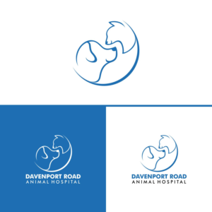 Logo Design by Joenet Jayawarna for Davenport Road Animal Hospital | Design: #17105670