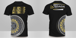 T-shirt, hoodie designs for our custom wheel business | T-shirt Design by Kero