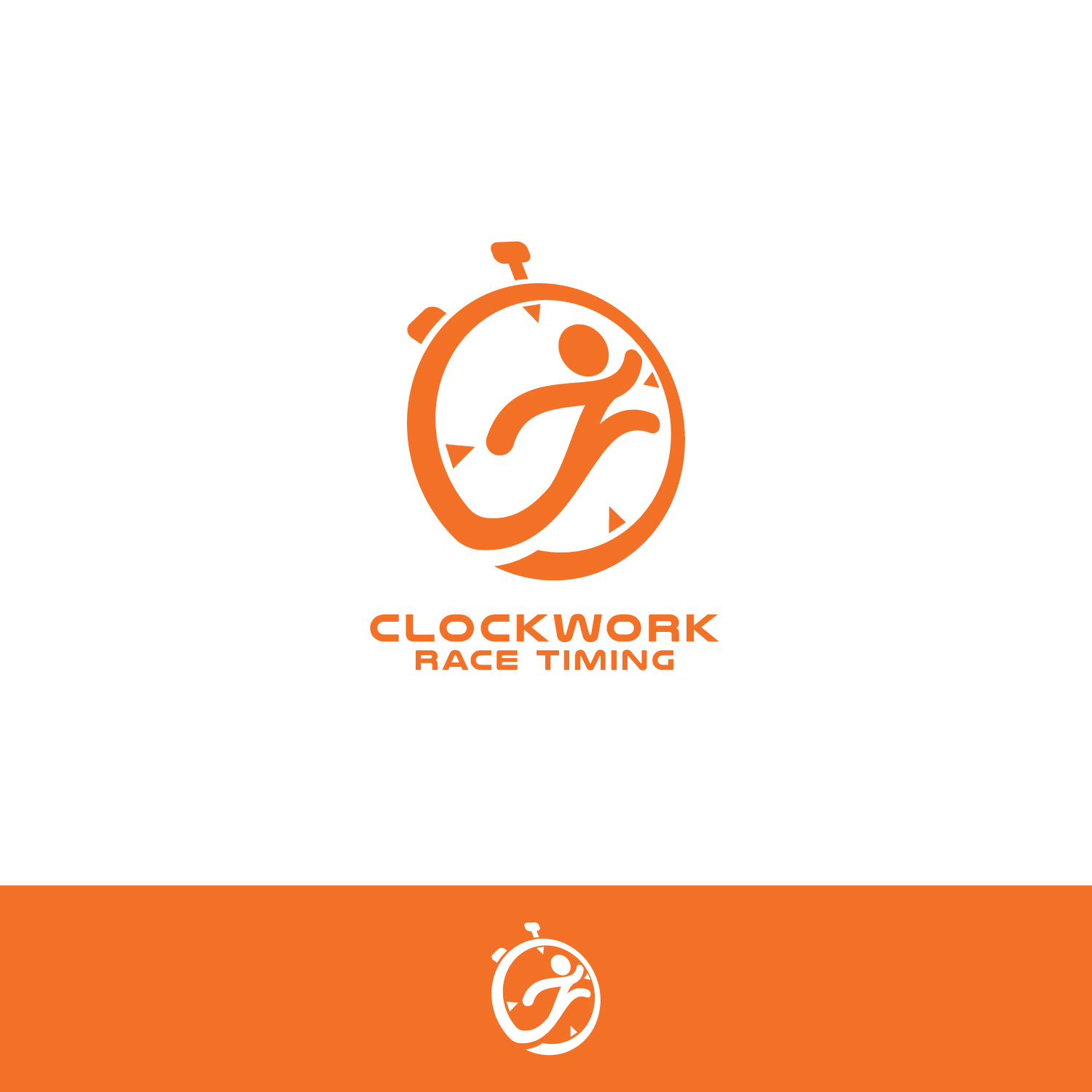 Logo Design by anshtoyj for Clockwork Race Timing | Design #17136921