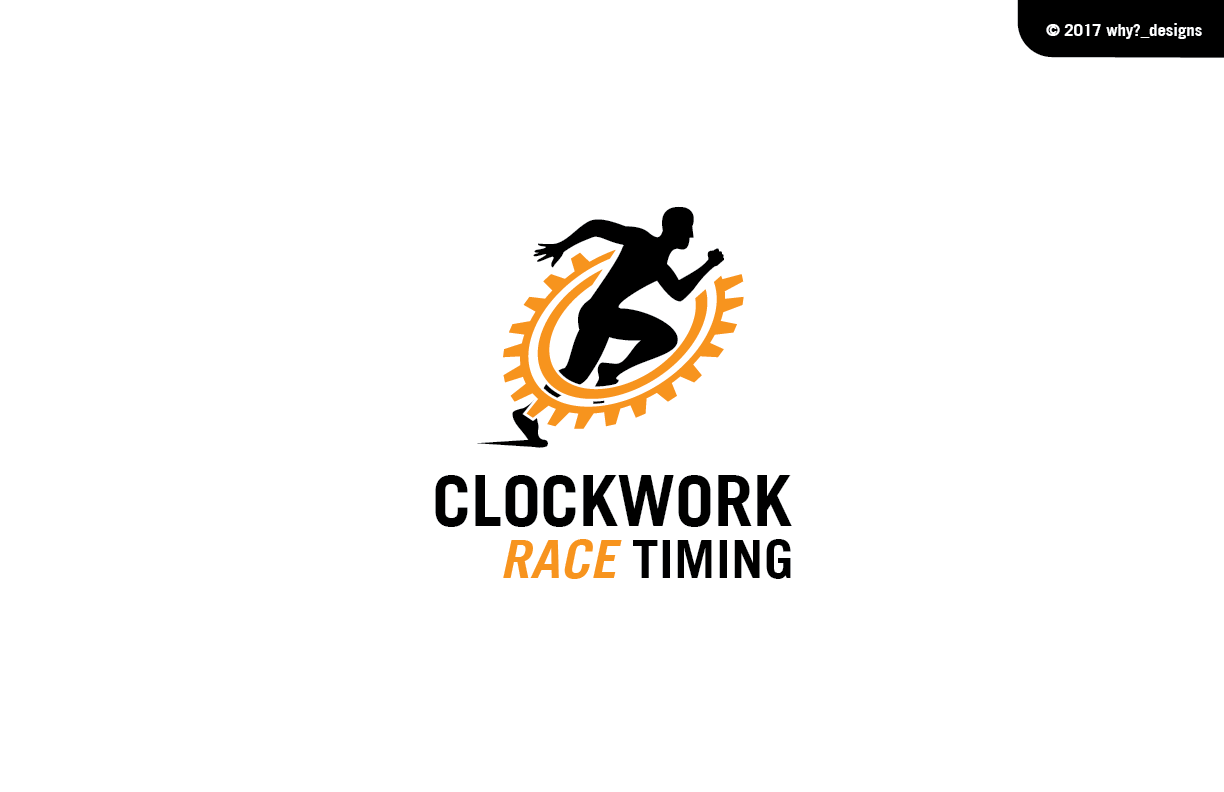 Logo Design by unscrambled for Clockwork Race Timing | Design #17067561