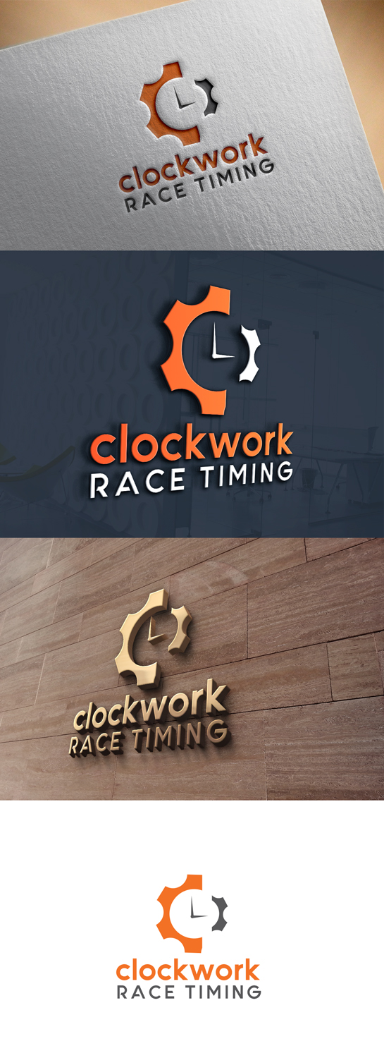 Diseño de Logo por Sanga6 para Clockwork Race Timing | Diseño: #17108400