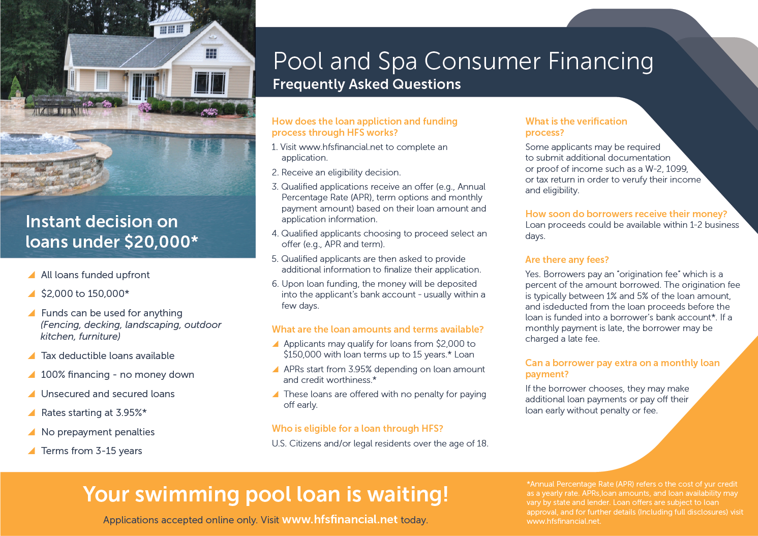 Design de Flyer par Akshar Shailesh pour HFS Financial | Design #16979540