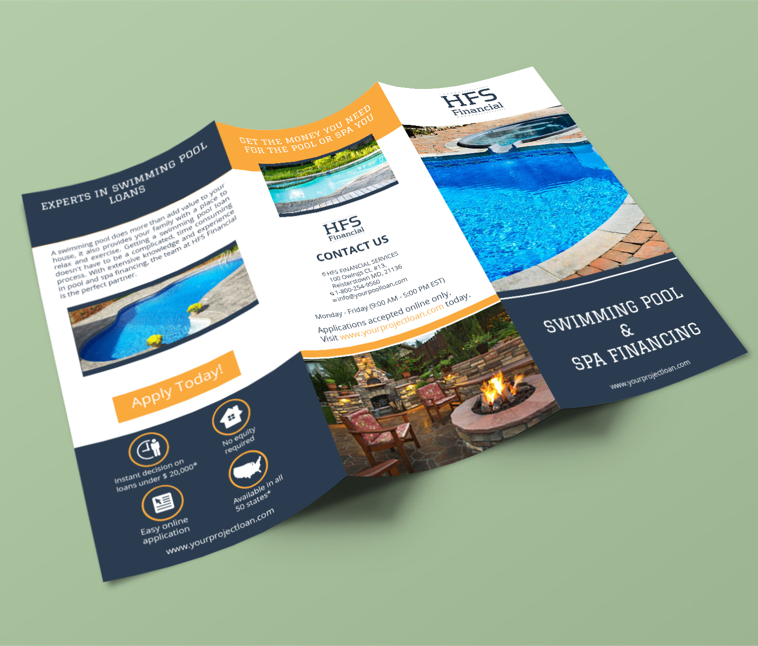 Flyer Design by creative.bugs for HFS Financial | Design #16980315