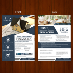 Design de Flyer par creative.bugs pour HFS Financial | Design : #16982316