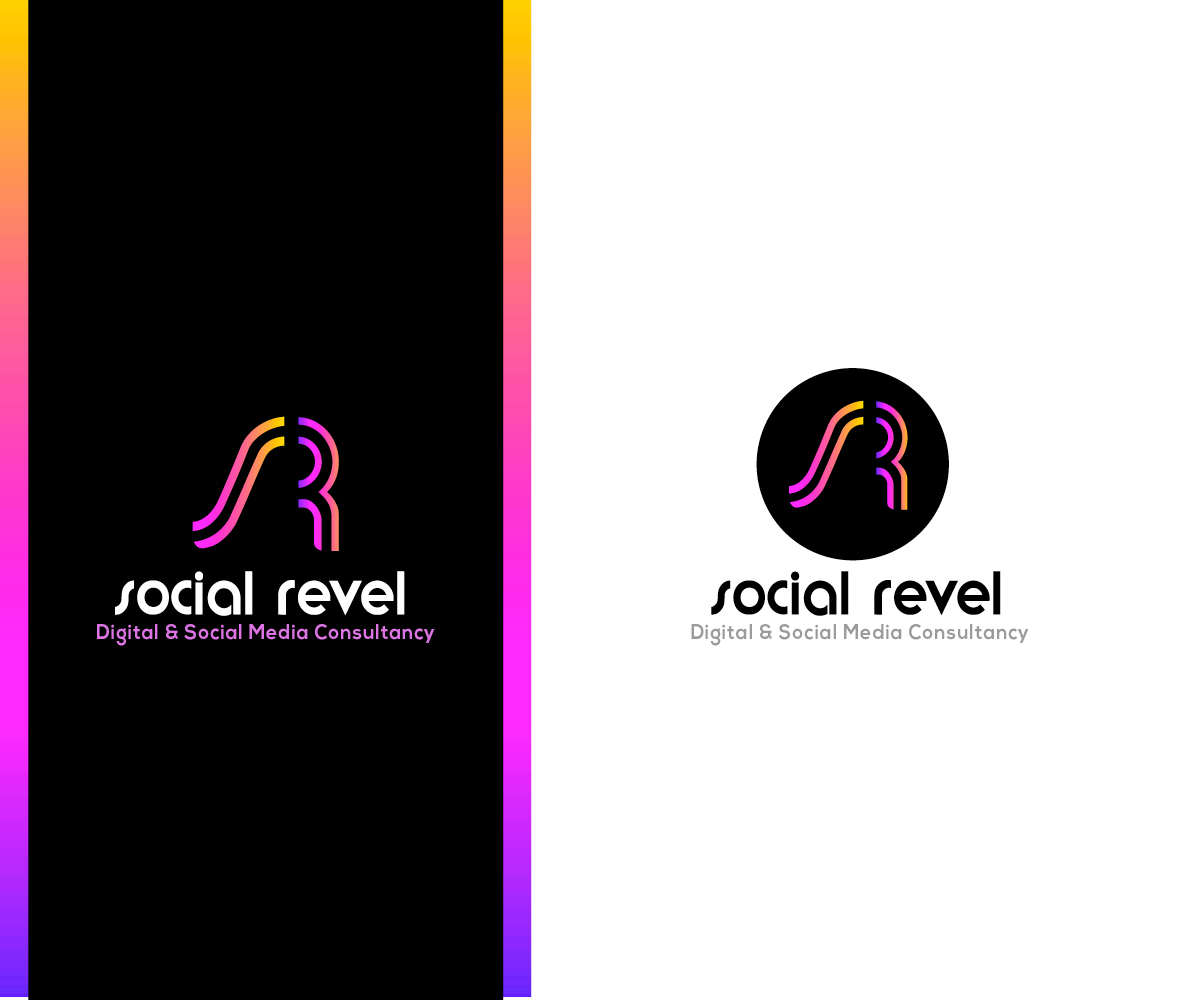 Logo Design by Bittersweet for Social Revel | Design #18805700