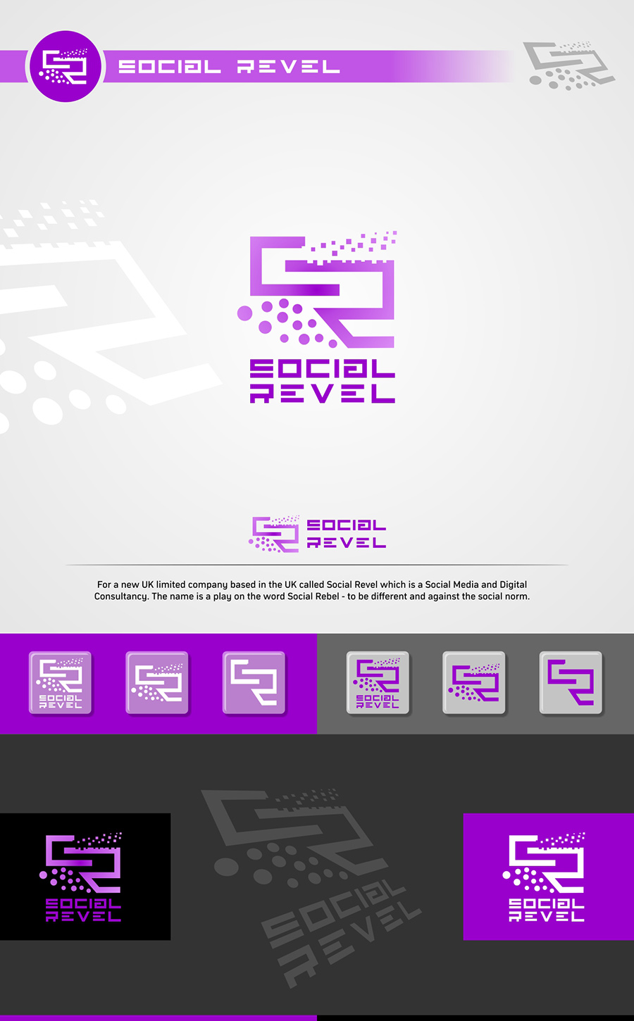 Logo Design by gebit for Social Revel | Design #18975694