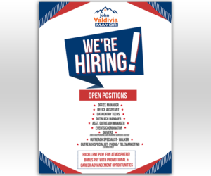 We're Hiring Poster or Flyer design | Flyer Design by Luniere Designs