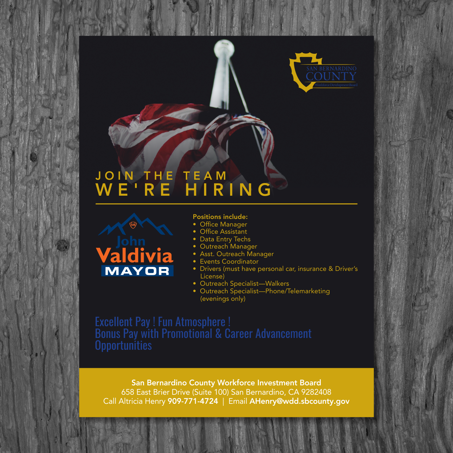 Flyer Design by barinix for Valdivia For Mayor 2018 | Design #17112105