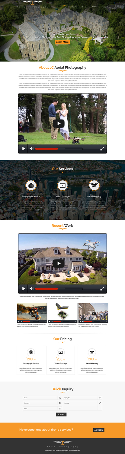 Web Design by HarmiDesigning for this project | Design #16997115