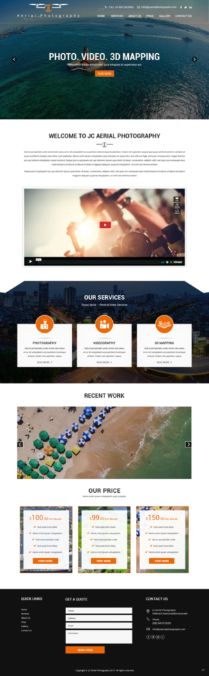 Web Design by pb for this project | Design: #16986393