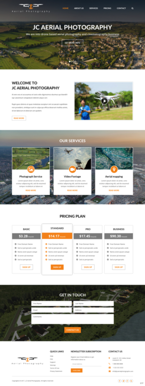 Web Design by pb for this project | Design: #16986398