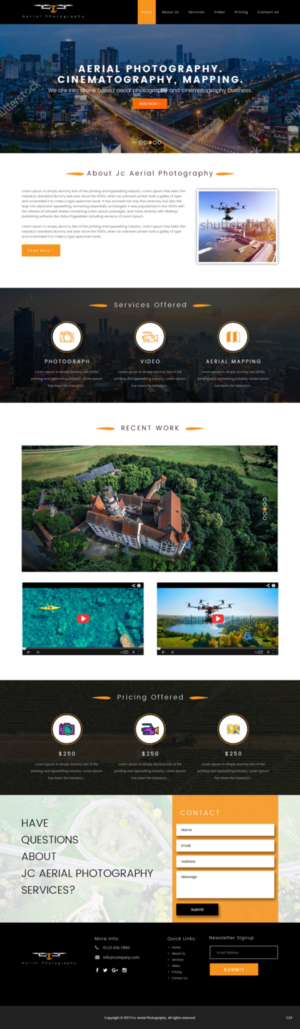 Web Design by pb for this project | Design: #16986404