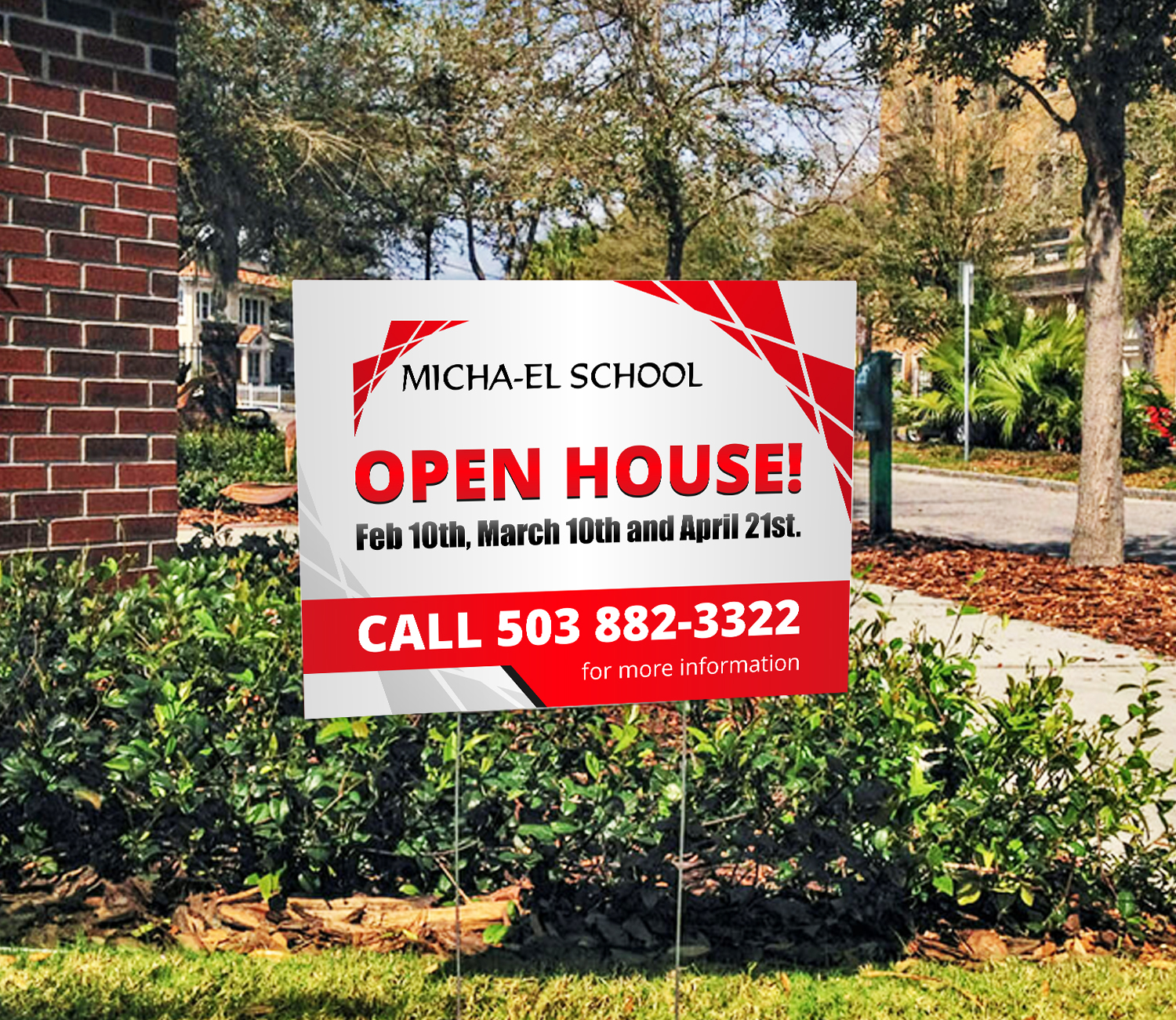 Design Publicitaire par ecorokerz pour Micha-el School | Design #16978752