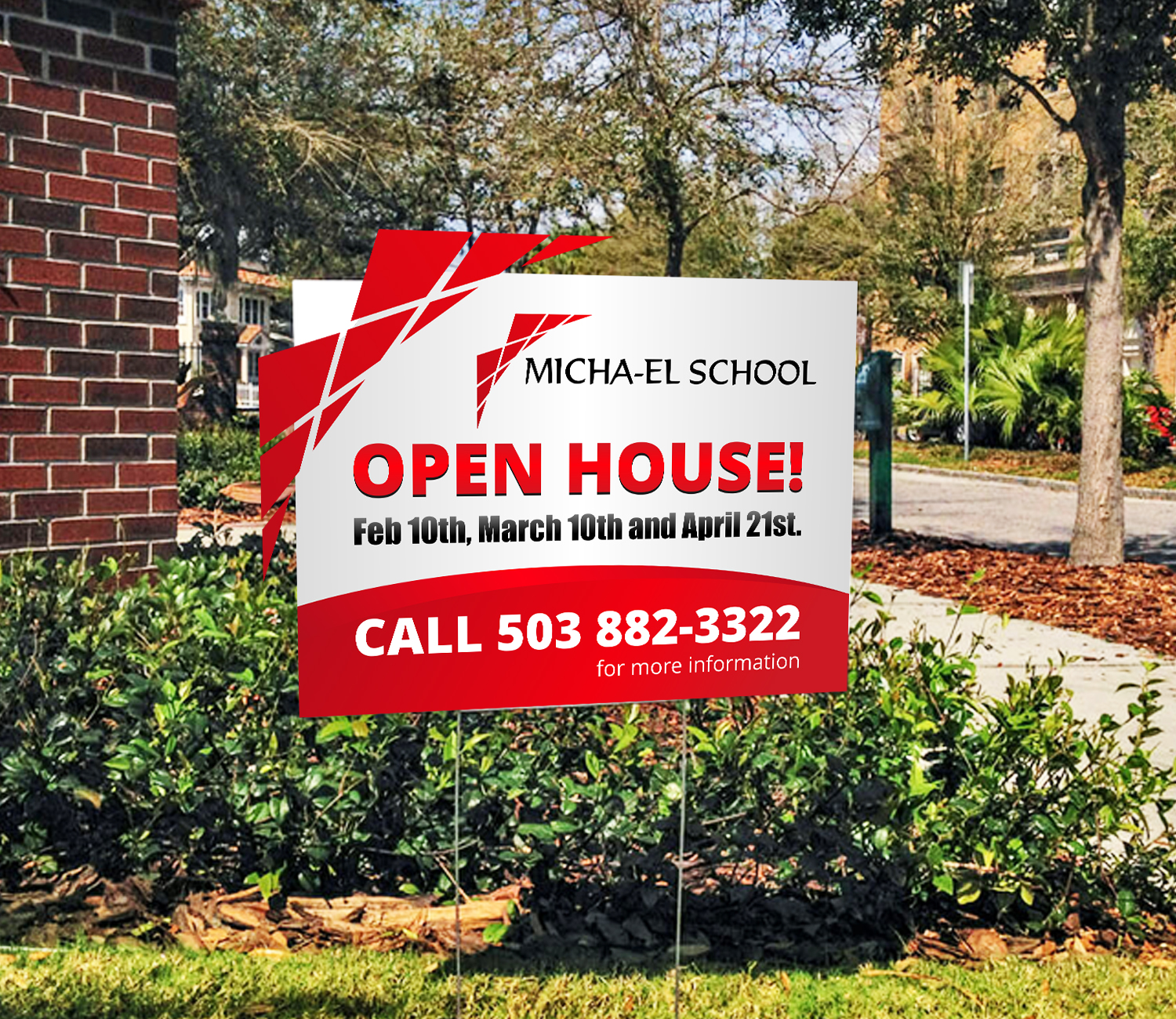 Design Publicitaire par ecorokerz pour Micha-el School | Design #16978753