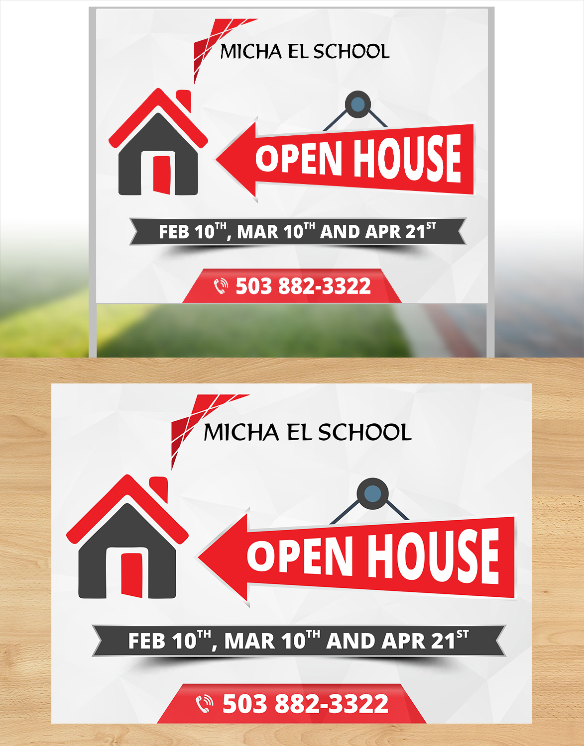 Design Publicitaire par ecorokerz pour Micha-el School | Design #16980828