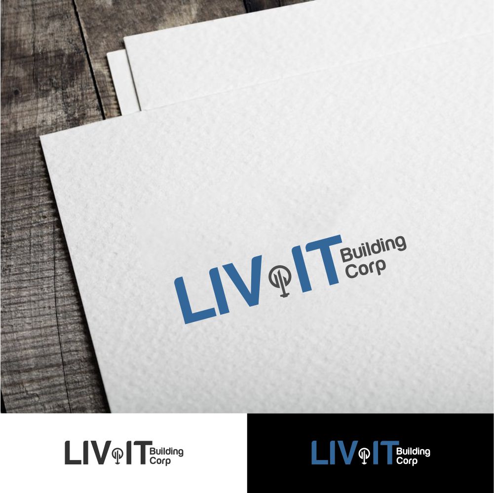 Logo Design by Irfan Renaldi for Liv.it Building Corp | Design #17126153