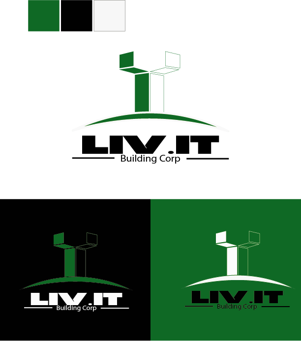 Logo-Design von Grebowiec Peter für Liv.it Building Corp | Design #17133756