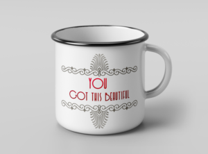 Cup and Mug Design by Bia Artist for this project | Design: #17079921